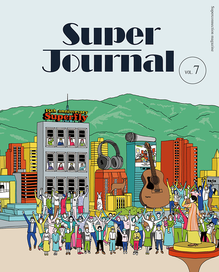 川上貴士[takashi kawakami]のイラスト　Superfly ファンクラブ会報誌「Super Journal」